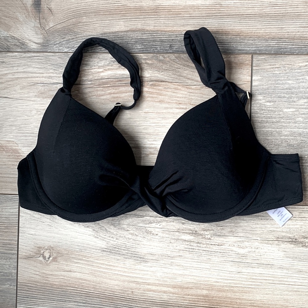 Black swim top